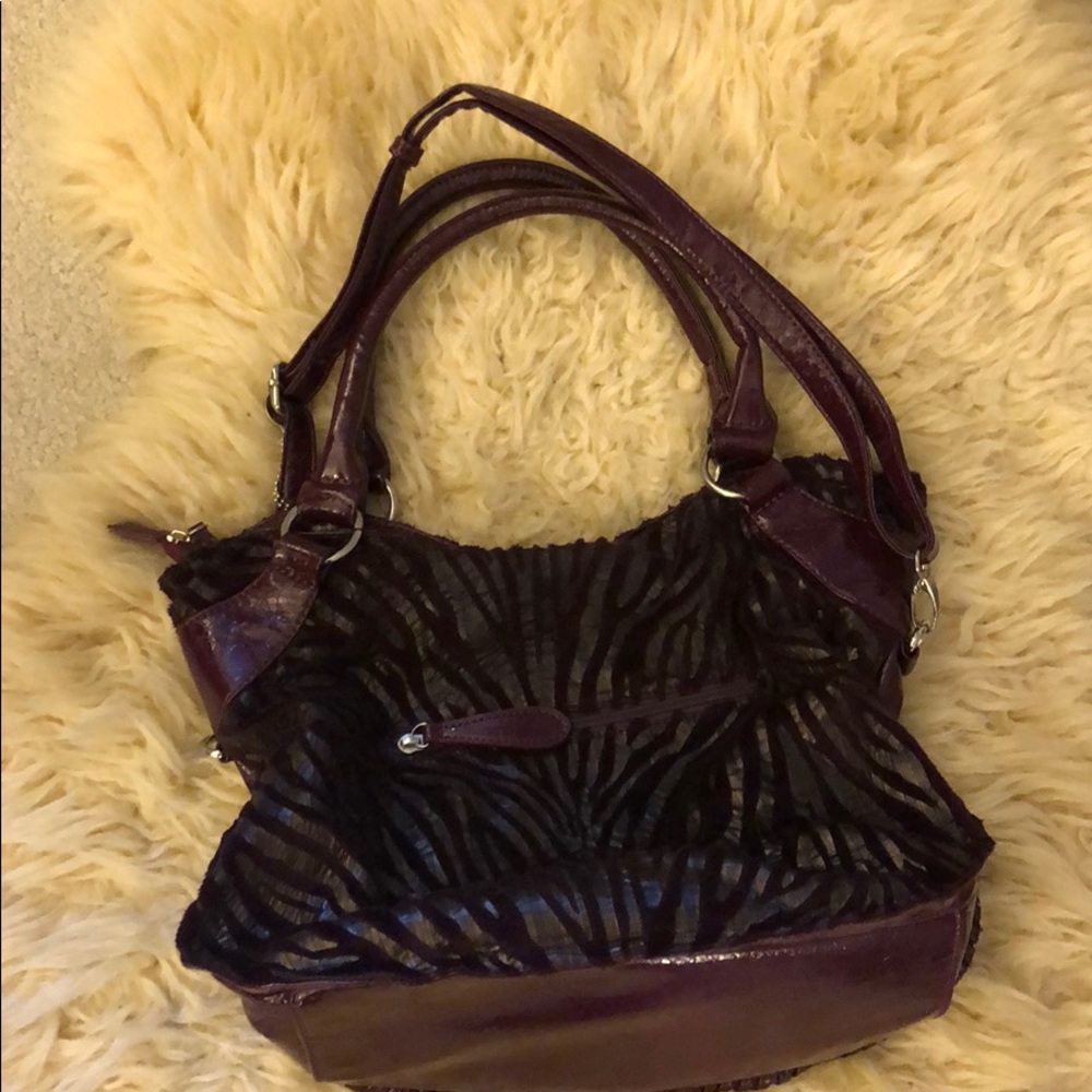 Big Buddha purple handbag